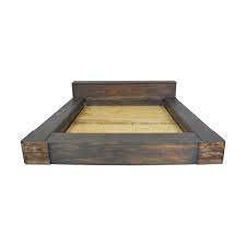 Reclaimed wood has many advantages. 85 Off Reclaimed Wood King Bed With Headboard Storage Beds