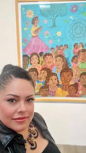 Pachucxs Revisited is a transgenerational celebration of the iconic  Pachuca, a contested figure that disrupted tradition and gender  expectations. The exhibition features ten diverse female-identified and  non-binary artists, saluting the ever-evolving and