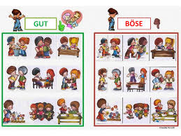 Plakat Gut Oder Bose Kalender Fur Kinder Autismus Alltag Kinder
