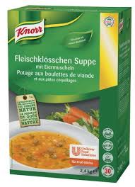 Knorr Fleischklosschen Suppe Mit Eiermuscheln 2 4 Kg