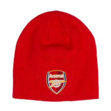 Arsenal beanie, licensed arsenal knit beanie visor cap for winter. Arsenal Beanie Stadionshop Com