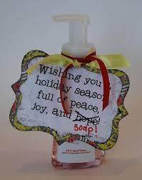 Christmas Soap Neighbor Gift Idea U Create Cute Teacher Gifts Christmas Soap Teacher Gifts