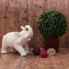Ceramic golden elephant home decoration ceramic figurine elephant for table decor. Milltown Merchants Elephant Figurine Ceramic Elephant Elephant Decor White Ceramic Elephant Statue Large 9 Contemporary Elephant Home Decor Buy Online In Grenada At Grenada Desertcart Com Productid 62718004