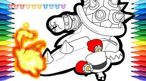 We have collected 37+ mario odyssey coloring page images of various designs for you to color. How To Draw Super Mario Odyssey Mario Vs Bowser 88 Drawing Coloring Pages For Kids Youtube