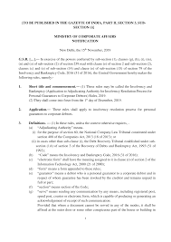 Sample of employee guarantor's form in nigeria. Http Www Mca Gov In Ministry Pdf Finalirprules 15112019 Pdf