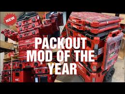 I bought a milwaukee rolling tool box, and discovered a hidden gem under the lid! 1 Packout Mod For 2021 Youtube