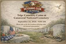September 22, 2026 Trip: Cemetery Coins at...