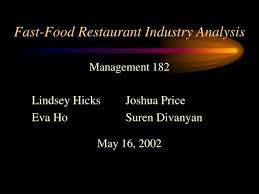 The rising popularity of fast food and western culture in emerging economies of the asia pacific region such as. Ppt Fast Food Restaurant Industry Analysis Powerpoint Presentation Free Download Id 5331811