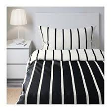 Tuvbracka Duvet Cover And Pillowcase S Full Queen Double Queen Ikea Bed Linens Luxury Black Duvet Cover Luxury Bedding Sets