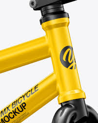 Download Bmx Bicycle Mockup Half Side View In Vehicle Mockups On Yellow Images Object Mockups