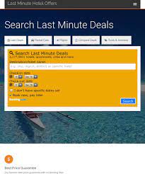 The best booking site for backpackers on a shoestring is hostelworld, since it lists budget hostels as well as hotels. Last Minute Hotel Offers Late Hotel Motel Deals Pour Android Telechargez L Apk