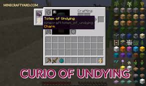 Once the ritual is started with athe youtube minecraft circles mod of the coven . Curio Of Undying Mod 1 17 1 1 16 5 1 15 2 New Charm Slot Minecraft