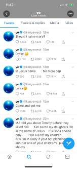 During kanye west's slew of tweets this week, he mentioned that kim kardashian and meek mill met up at a restaurant in los angeles to discuss prison reform. Kanye West Tweets About Divorcing Kim Kardashian As Mental Health Concerns Grow Access