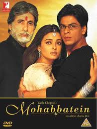 Amitabh Bachchan Aishwarya Rai And Shah Rukh Khan Mohabbatein 2000 Best Bollywood Movies Bollywood Movies Srk Movies