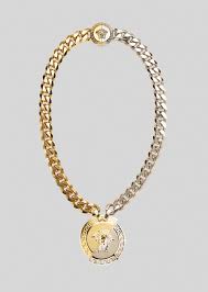 With over 18 lots available for antique versace jewelry and 7 upcoming auctions, you won't want to miss out. Versace Medusa Demi Necklace For Men Online Store Eu Sale Necklace Versace Jewelry Necklace