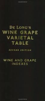De Longs Wine Grape Varietal Table 0972363211 Amazon