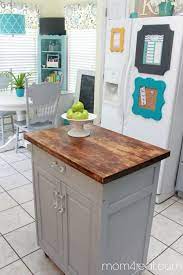 Microwave Cart Turned Kitchen Island Mom 4 Real Kitchen Design Small Diy Kitchen Kitchen Remodel