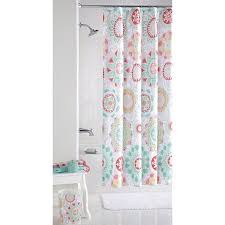 Mainstays Groovy Medallion Fabric Shower Curtain 70 X 72 Walmart Com In 2020 Medallion Shower Curtain Fabric Shower Curtains Shower Curtain