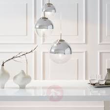 hanglamp ravena met glazen bollen 3 lampen lampen hanglamp en gloeilampen
