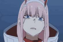 1920x1080 hd wallpaper of zero two darling in the franxx. Zero Two Gifs Tenor