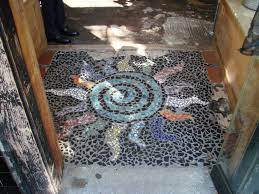 Mosiac Outdoor Shower Floor Stained Glass Mosaic Mosaic Glass Mosaic Flooring