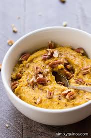 Pumpkin Pie Breakfast Quinoa Recipe Simply Quinoa Recipe Quinoa Recipes Breakfast Whole Food Recipes Healthy Breakfast Recipes