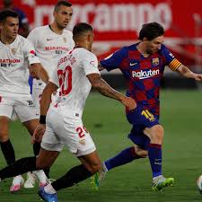 Sevilla fc, sevilla (seville, spain). Barcelona Draw Blank At Sevilla To Keep Title Race Wide Open La Liga The Guardian
