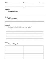 Blank Science Lab Experiment Template Science Lab Experiments Science Lab Science