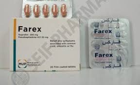 لعلاج حمى القش والحساسية النتجة عن حبوب اللقاح. ÙØ§Ø±ÙƒØ³ Ø£Ù‚Ø±Ø§Øµ Ù„Ø¹Ù„Ø§Ø¬ Ù†Ø²Ù„Ø§Øª Ø§Ù„Ø¨Ø±Ø¯ ÙˆØ§Ù„Ø§Ù†ÙÙ„ÙˆÙ†Ø²Ø§ Farex Tablets Ø§Ù„Ø£Ø¬Ø²Ø®Ø§Ù†Ø©