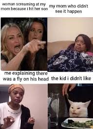 The second features smudge the cat, refusing to eat his vegetables. Two Women Yelling At A Cat Memes Are Overly Aggro Memebase Funny Memes