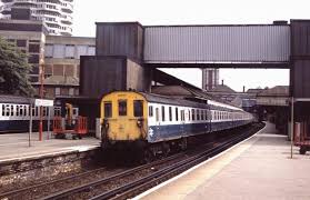 East Croydon Station Croydon Surrey England In The 1980 S Surrey England Croydon London Transport