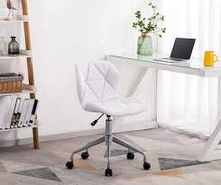 Just Home White Grid Chair With Spider Base Big Lots White Desk Chair Bedroom Desk Chair Cheap Desk Chairs