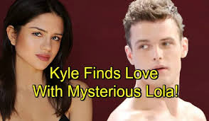 Sasha calle is will be playing this topical role. The Young And The Restless Spoilers Kyle Finds Love With Mysterious Lola Newbie S Shocking Baggage Brings Drama Celeb Dirty Laundry