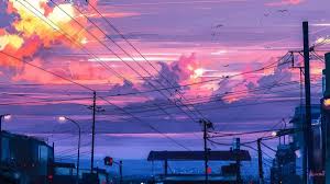 Awesome wallpapers for mobiles and desktop collected from all over the internet. Aesthetic Anime Sky Desktop Wallpapers Posted By Ethan Cunningham