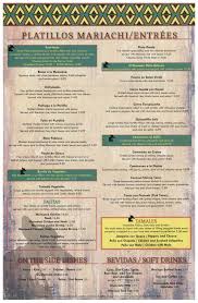 El cactus mexican grill in fort oglethorpe, ga rewards, deals, coupons, and loyalty program. El Mariachi Restaurant Menu In Plumsteadville Pennsylvania