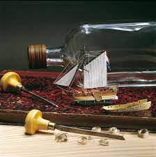 Check spelling or type a new query. Golden Yacht Ship In A Bottle Kit Amati Models Historic Ships