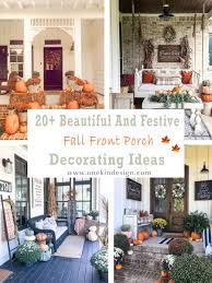 Covered porch ideas span from cottage style to contemporary. 20 Beautiful And Festive Fall Front Porch Decorating Ideas