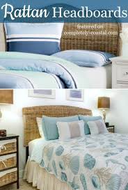 Bed Headboard Ideas For Coastal Room Decor Designs Wicker Wood More Rattan Headboard Coastal Room Bedroom Furniture