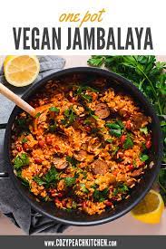 Vegan Jambalaya Recipe Vegan Jambalaya Vegetarian Jambalaya Healthy One Pot Meals