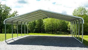 Metal carport designs offer a large variety of stationary options for your home, business or recreational vehicles. Metal Carports 100 Carport Styles Steel Carport Kits Manufactured In Usa