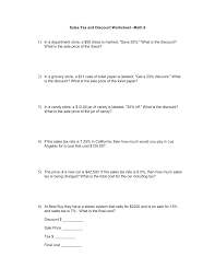 Taxact professional features 1040 state forms, schedules & worksheets needed to prepare clients' taxes. Sales Tax And Discount Worksheet Promotiontablecovers