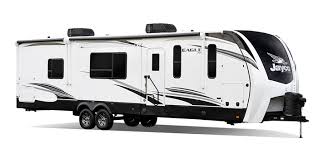 Some travel trailers are not only practical they are very cool looking. 2021 Eagle Luxury Travel Trailer Jayco Inc
