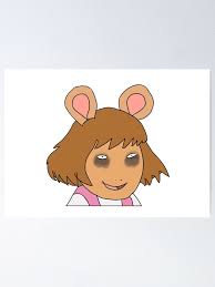 Dw Eye Bags Meme Poster By Madelynknight Redbubble