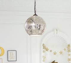 Emily Meritt Disco Pendant Pottery Barn Kids Hanging Pendant Lights Disco Ball Light Nursery Lighting