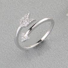 Fine jewelry specifically designed for teenagers in 14k gold, 100% sterling silver, and genuine cultured pearls. Fashion Jewelry Rings Adjustable Stretch Stackable Band Knuckle Blank Arrow Ring For Women Teens Girl Christmas Gift Rings Aliexpress