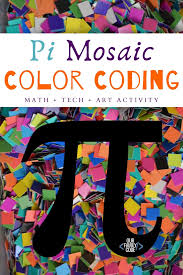 Shop mosaic all created by thousands of emerging artists from around the world. Pi Skyline Math Art Tech Steam Activity Our Family Code