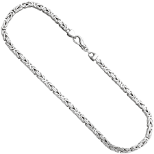 Die dadurch entstehende lichtbrechung verleiht der kette einen sehr edlen glanz. Konigskette 925 Sterling Silber 5 9 Mm 50 Cm Halskette Kette Silberkette Kaufen Bei Lindenhall22