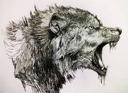 Resultat De Recherche D Images Pour Loup Profil Dessin Tatouage Loup Loup Dessin