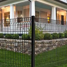 Deco Grid Black Steel Fence Panel Fence Design Steel Fence Backyard Fences