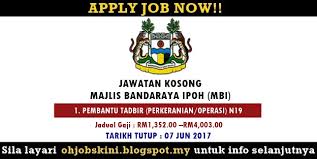 You can download in.ai,.eps,.cdr,.svg,.png formats. Jawatan Kosong Majlis Bandaraya Ipoh Mbi 07 Jun 2017 Jobs Malaysia